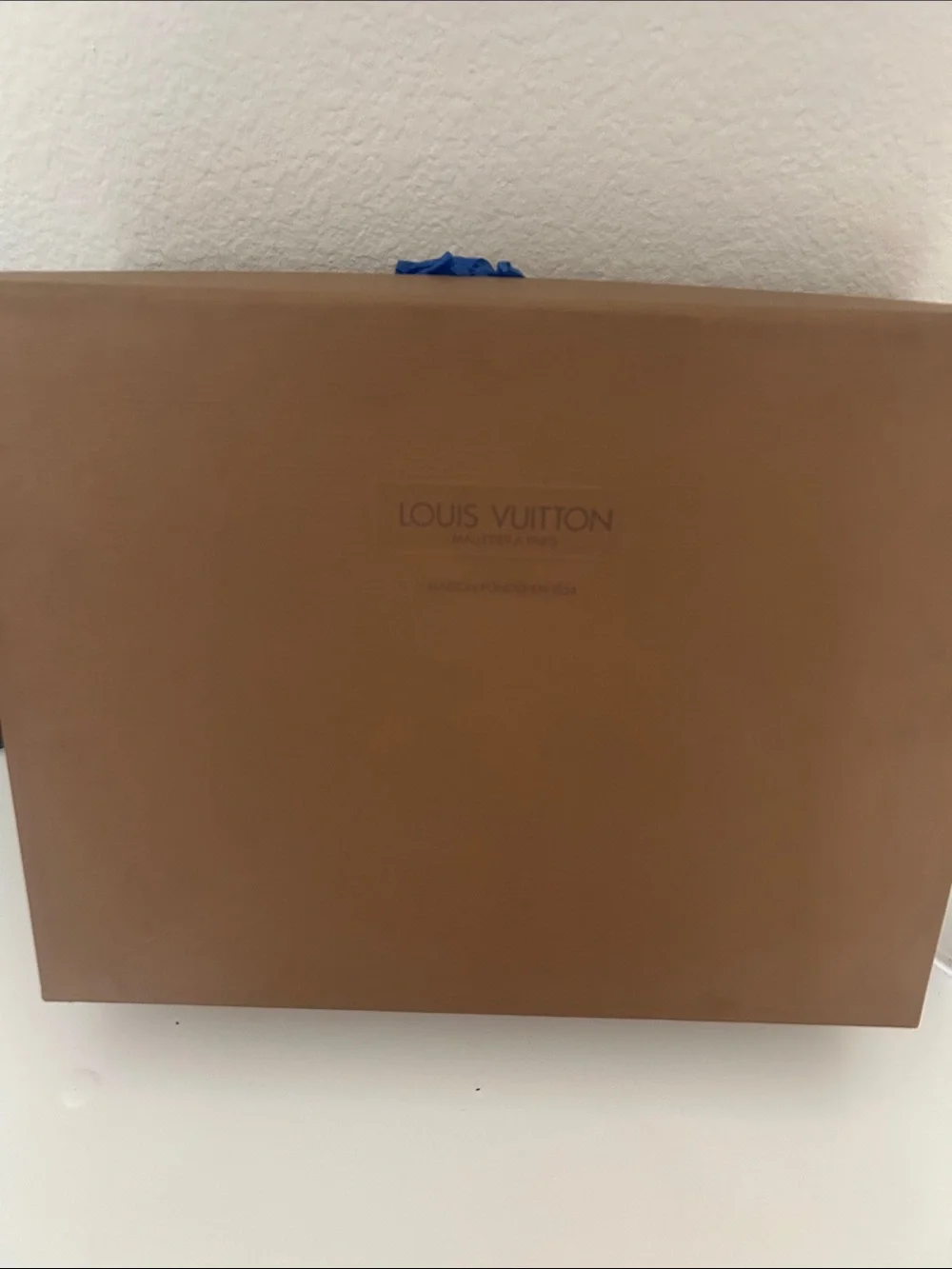 Louis Vuitton Black Epi St Cloud GM with original box purchase receipt